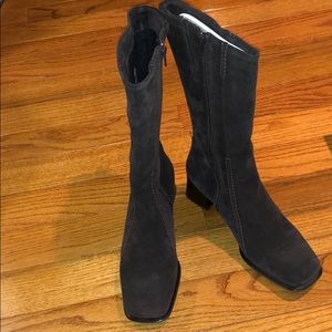 La Canadienne Waterproof Suede Knee High Boots